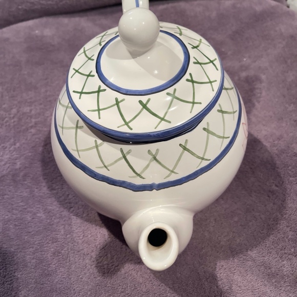 Vintage Casafina Malveira Hand Painted TEA POT Signed and Numbered PORTUGAL - Picture 4 of 7